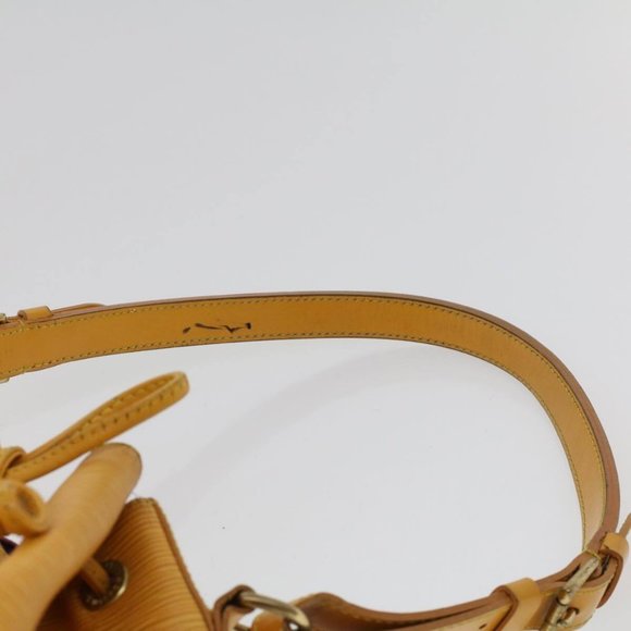 LOUIS VUITTON Epi Petit Noe Shoulder Bag Tassili Yellow M44109 LV Auth - Picture 16 of 16